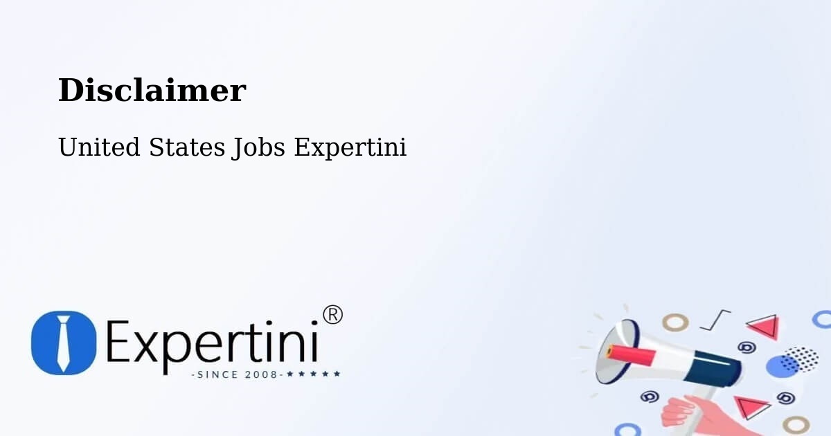 Disclaimer – Ripon - United States Jobs Expertini