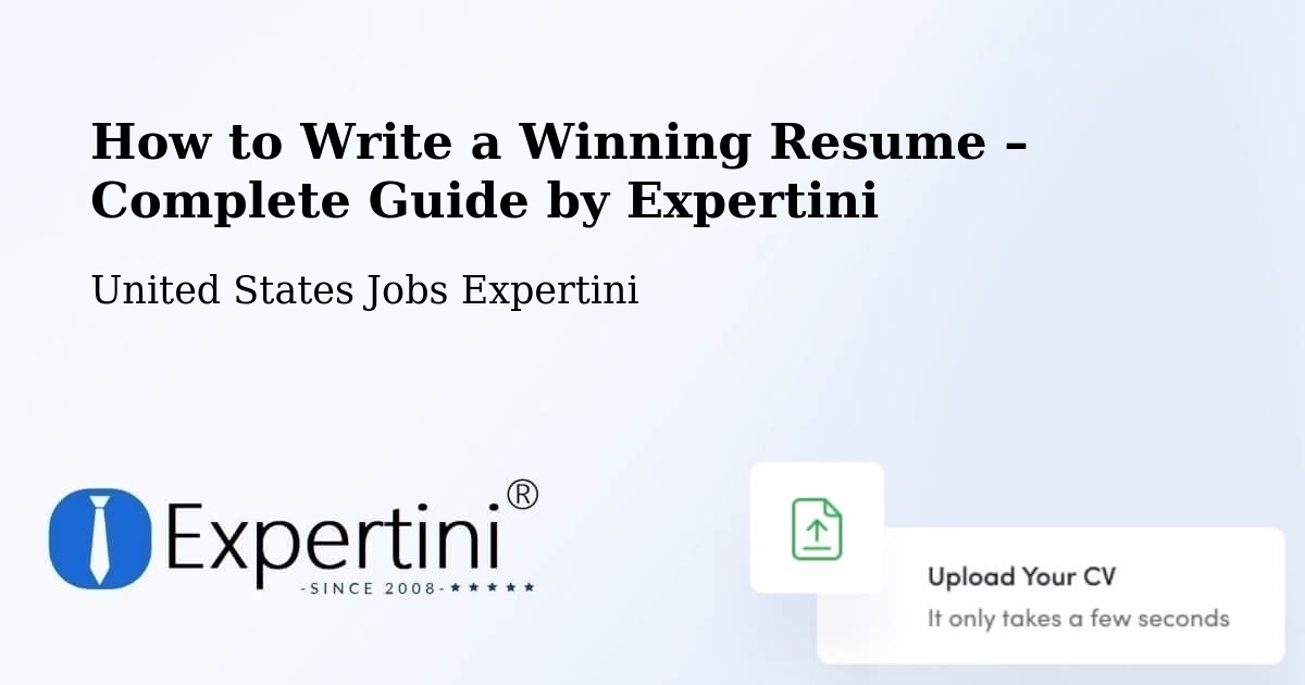 Resume Writing Guide for Job Seekers – Ripon - Ripon, United States Jobs Expertini