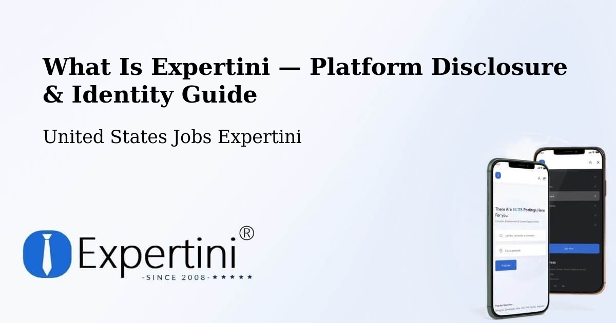 What Is Expertini — Platform Disclosure & Identity Guide – Ripon